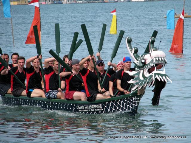 PDBC on Tanjung-Pinang Dragon Boat race 2008